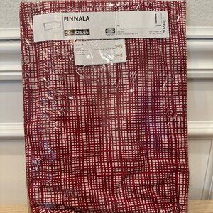 New ! IKEA FINNALA Cover For Headrest Dalstorp Multicolor Red Cotton 504.826.66